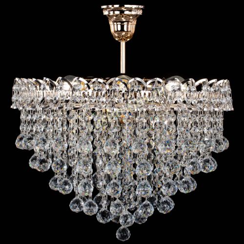 Люстра Капель Лепесток Шар  30мм с подвесом в Кирове Гусь Хрустальный