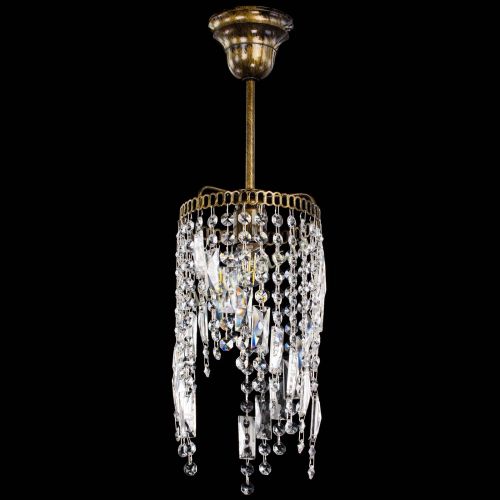 Люстра Капель мини №4 под бронзу в Кирове Гусь Хрустальный
