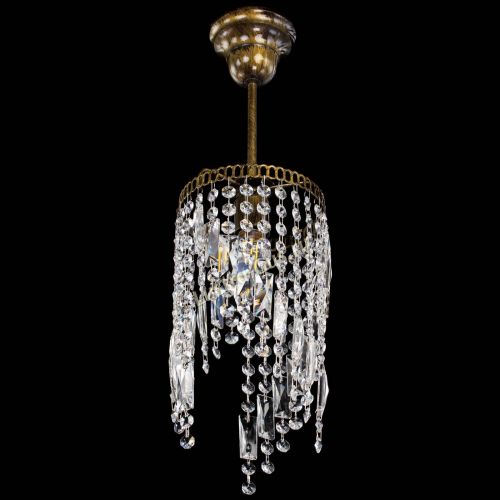 Люстра Капель мини №4 под бронзу в Кирове Гусь Хрустальный