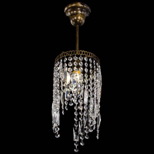 Люстра Капель мини №4 под бронзу в Кирове Гусь Хрустальный