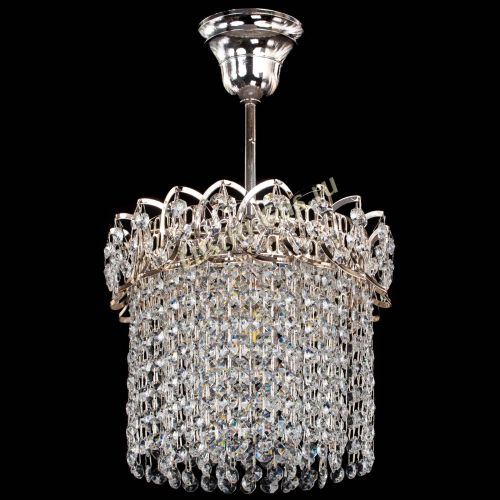 Люстра Капель оптикон №1 с подвесом в Кирове Гусь Хрустальный