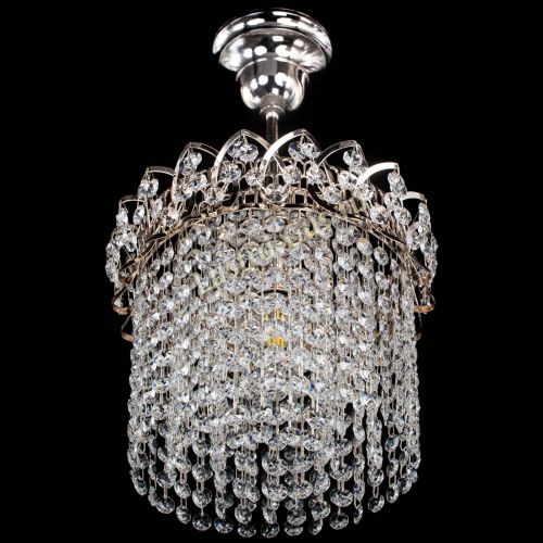 Люстра Капель оптикон №1 с подвесом в Кирове Гусь Хрустальный