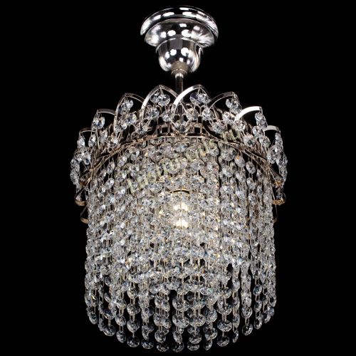 Люстра Капель оптикон №1 с подвесом в Кирове Гусь Хрустальный