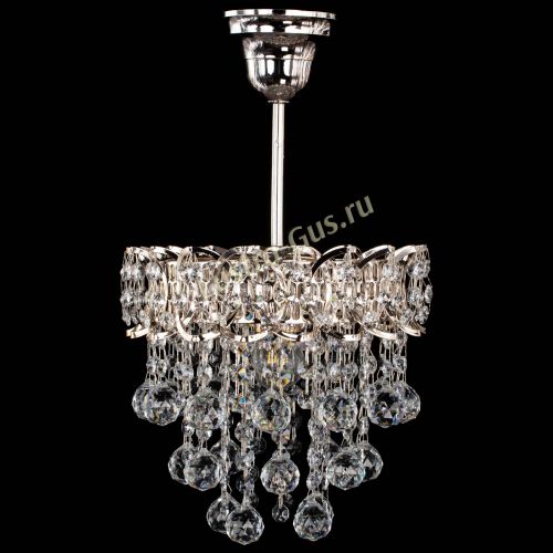 Люстра Капель оптикон шар №1 с подвесом в Кирове Гусь Хрустальный