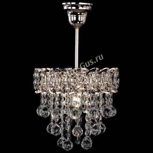 Люстра Капель оптикон шар №1 с подвесом в Кирове Гусь Хрустальный