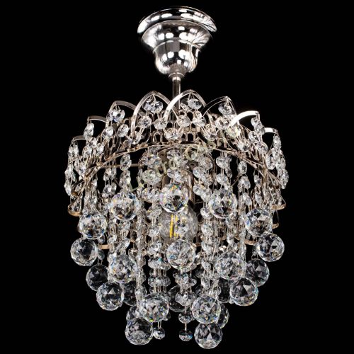 Люстра Капель оптикон шар №1 с подвесом в Кирове Гусь Хрустальный