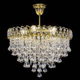 Люстра Капель Пирамида 30 с подвесом под бронзу в Кирове