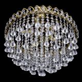 Люстра Капель Пирамида 30 с подвесом под бронзу в Кирове