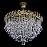 Люстра Капель Пирамида 40 с подвесом под бронзу в Кирове