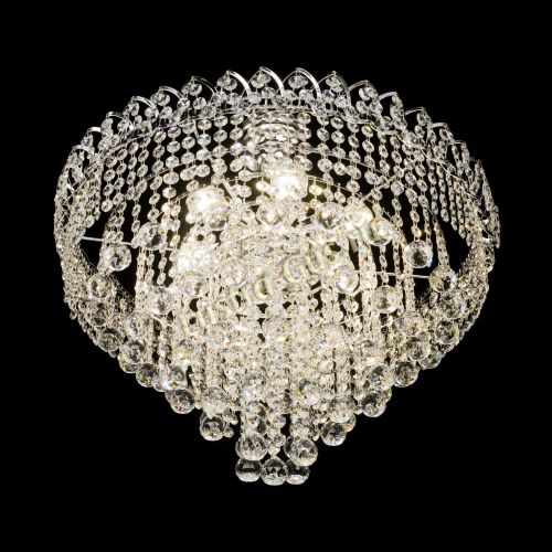 Люстра Капель Пирамида Шар 30 с подвесом в Кирове Гусь Хрустальный