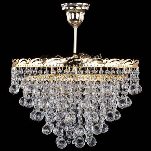 Люстра Капель Шар 30мм с подвесом в Кирове Гусь Хрустальный