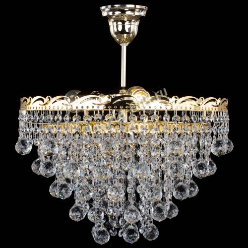 Люстра Капель Шар 30мм с подвесом в Кирове Гусь Хрустальный