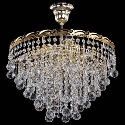 Люстра Капель Шар 30мм с подвесом в Кирове Гусь Хрустальный