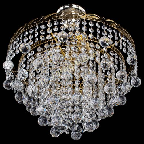 Люстра Капель Шар 30мм с подвесом в Кирове Гусь Хрустальный