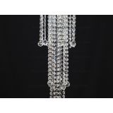 Люстра Капель 5 ламп шар 40 мм длинная в Кирове