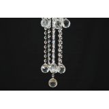 Люстра Капель 5 ламп шар 40 мм длинная в Кирове