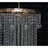 Люстра Капель Винтаж 3 лампы подвесная в Кирове