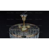 Люстра Капель Винтаж 3 лампы подвесная в Кирове