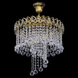 Люстра Капель Водоворот под бронзу шар 30 в Кирове