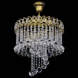 Люстра Капель Водоворот под бронзу шар 40 в Кирове