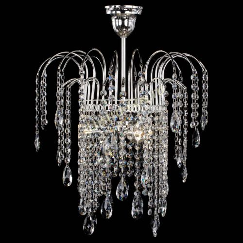 Люстра Каскад №8 в Кирове Гусь Хрустальный