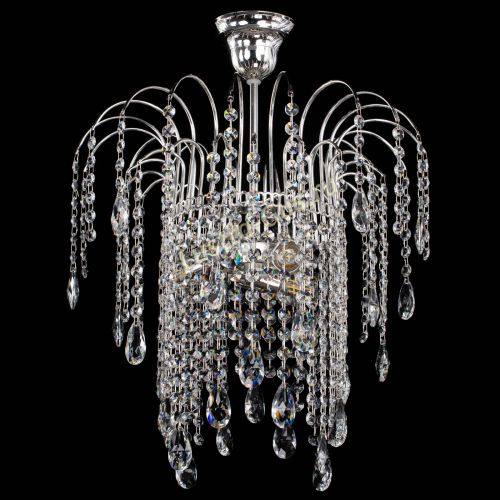 Люстра Каскад №8 в Кирове Гусь Хрустальный