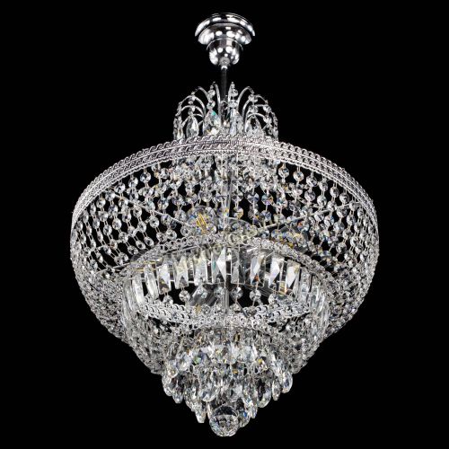 Люстра Каскад Флоренция №5 с подвесом в Кирове Гусь Хрустальный