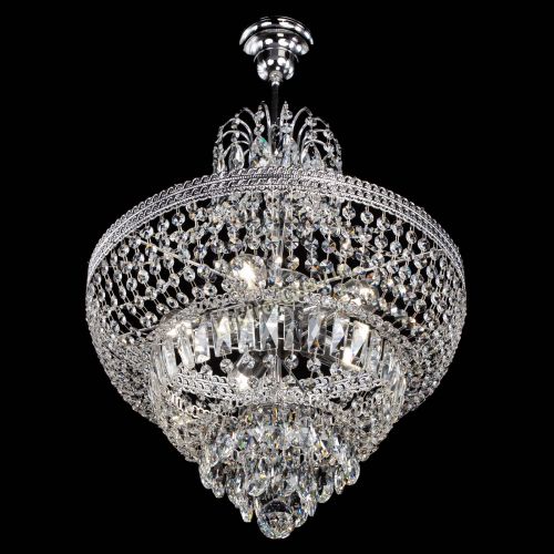 Люстра Каскад Флоренция №5 с подвесом в Кирове Гусь Хрустальный