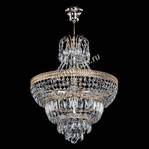 Люстра Каскад Флоренция №5 с подвесом в Кирове Гусь Хрустальный