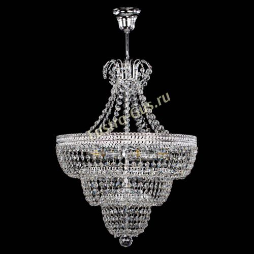 Люстра Каскад Флоренция обтикон №5 с подвесом в Кирове Гусь Хрустальный