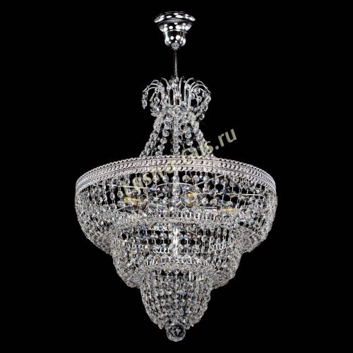 Люстра Каскад Флоренция обтикон №5 с подвесом в Кирове Гусь Хрустальный