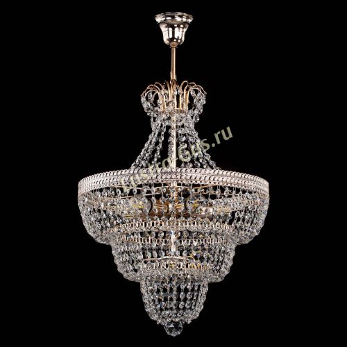 Люстра Каскад Флоренция обтикон №5 с подвесом в Кирове Гусь Хрустальный