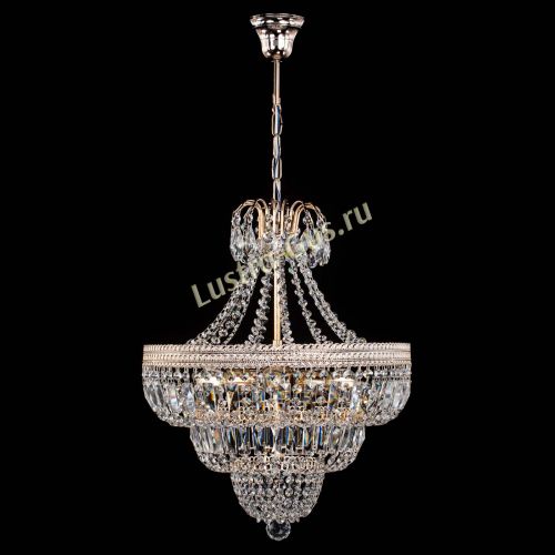 Люстра Каскад Флоренция обтикон №5 удлиненная в Кирове Гусь Хрустальный