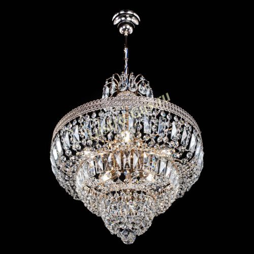 Люстра Каскад Флоренция обтикон №5 удлиненная в Кирове Гусь Хрустальный