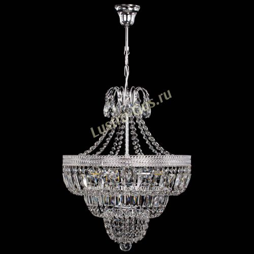 Люстра Каскад Флоренция обтикон №5 удлиненная в Кирове Гусь Хрустальный