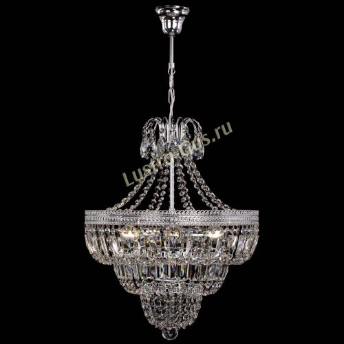 Люстра Каскад Флоренция обтикон №5 удлиненная в Кирове Гусь Хрустальный
