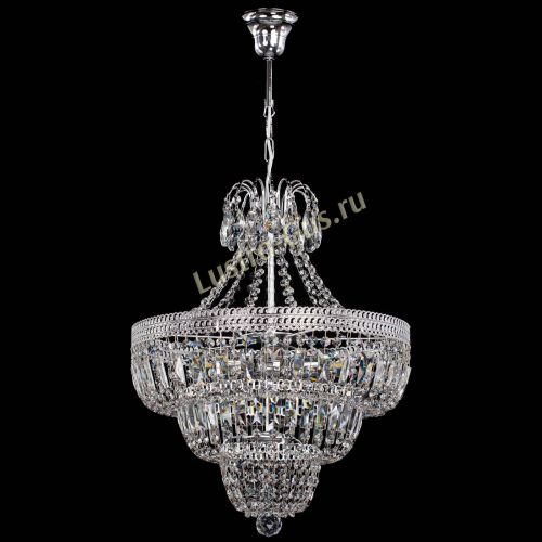 Люстра Каскад Флоренция обтикон №5 удлиненная в Кирове Гусь Хрустальный