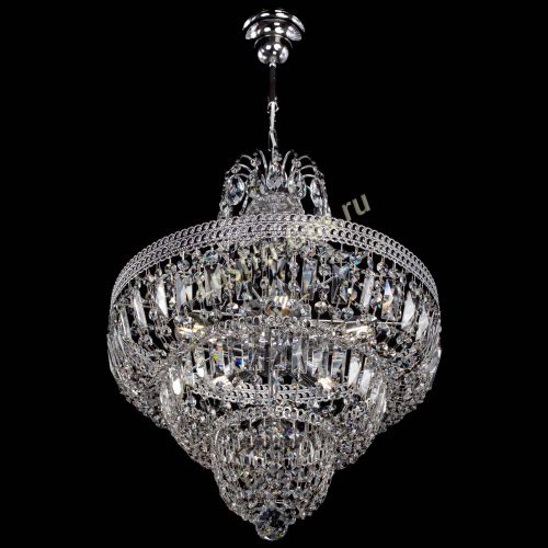 Люстра Каскад Флоренция обтикон №5 удлиненная в Кирове Гусь Хрустальный