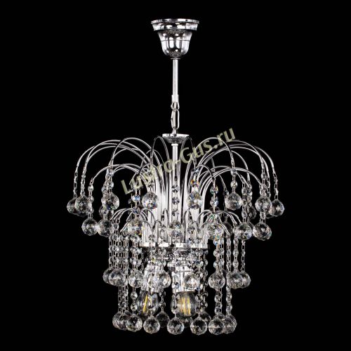 Люстра Каскад Шар №2 в Кирове Гусь Хрустальный