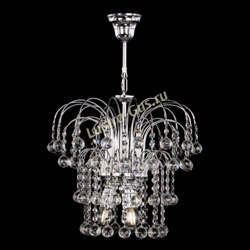 Люстра Каскад Шар №2 в Кирове Гусь Хрустальный