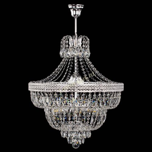 Люстра Каскад Венеция №5 с подвесом в Кирове Гусь Хрустальный