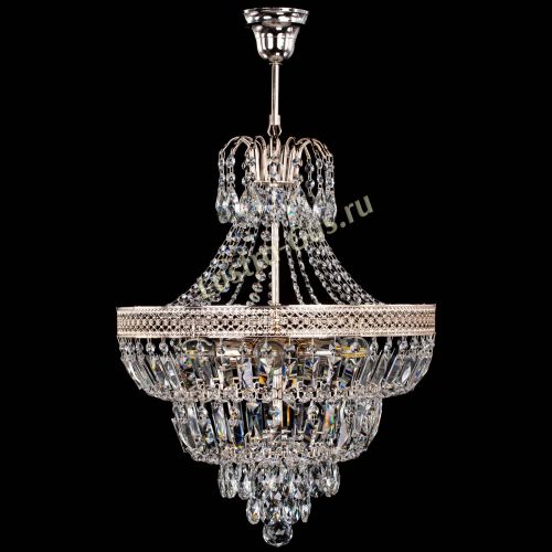 Люстра Каскад Венеция №5 с подвесом в Кирове Гусь Хрустальный
