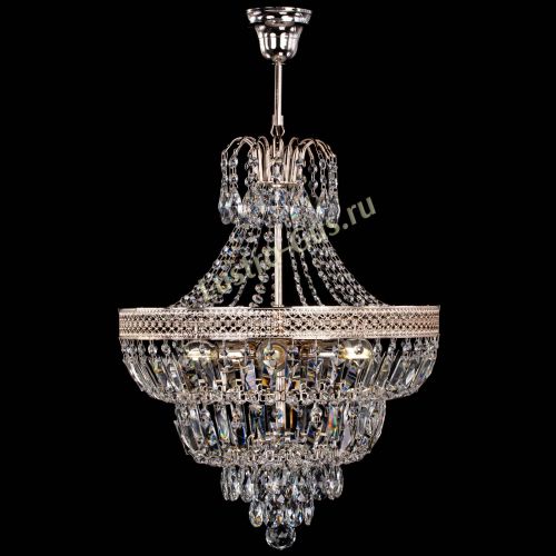 Люстра Каскад Венеция №5 с подвесом в Кирове Гусь Хрустальный