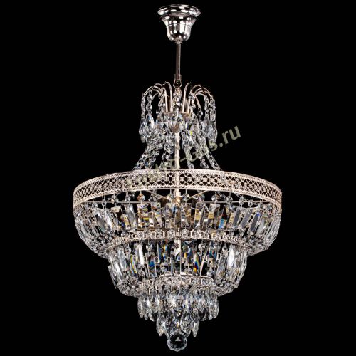 Люстра Каскад Венеция №5 с подвесом в Кирове Гусь Хрустальный