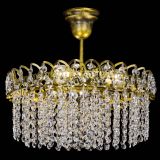 Люстра Хрустальная капель №3 под бронзу в Кирове