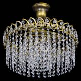 Люстра Хрустальная капель №3 под бронзу в Кирове