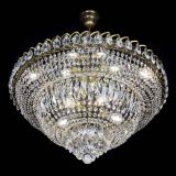 Люстра Хрустальный Каскад №8 с подвесом под бронзу в Кирове