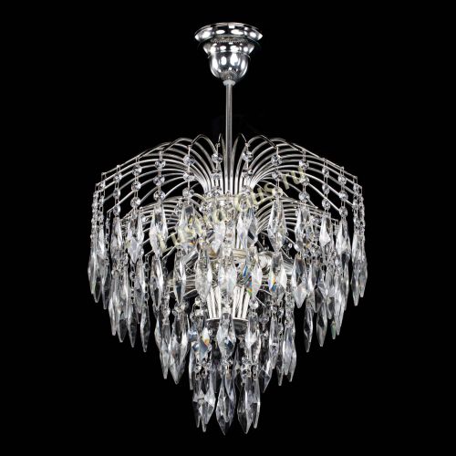 Люстра Хрустальные брызги камень Перо в Кирове Гусь Хрустальный