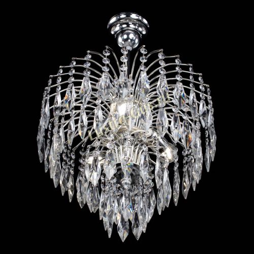 Люстра Хрустальные брызги камень Перо в Кирове Гусь Хрустальный