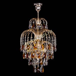 Люстра Хрустальные брызги с подвесом журавлик чайная в Кирове отзыв и фото покупателя